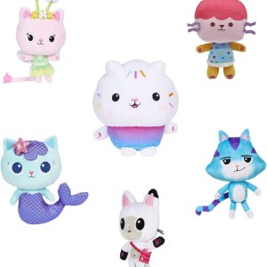 Kitty Fairy Baby Box Mercat Pandy Paws Cakey Catrat, juguetes de peluche suaves y tiernos para niños Kitty Fairy Baby Box Mercat Pandy Paws Cakey Catrat, juguetes de peluche suaves y tiernos para niños