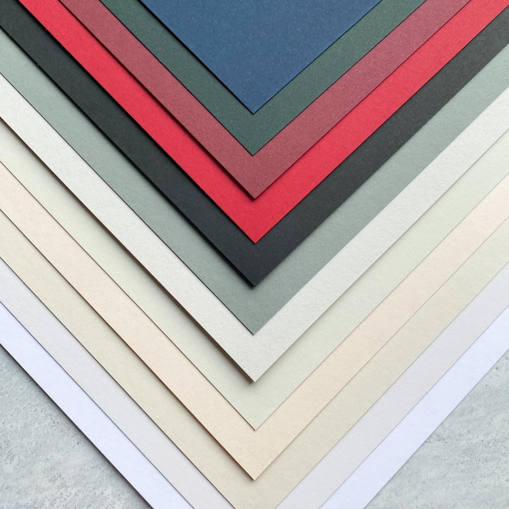 Cardstock Warehouse Foundations Barely Gray – 12 x 12 pulgadas – 100 libras  9.52 ozm, papel de cartulina 100% reciclado, 25 hojas
