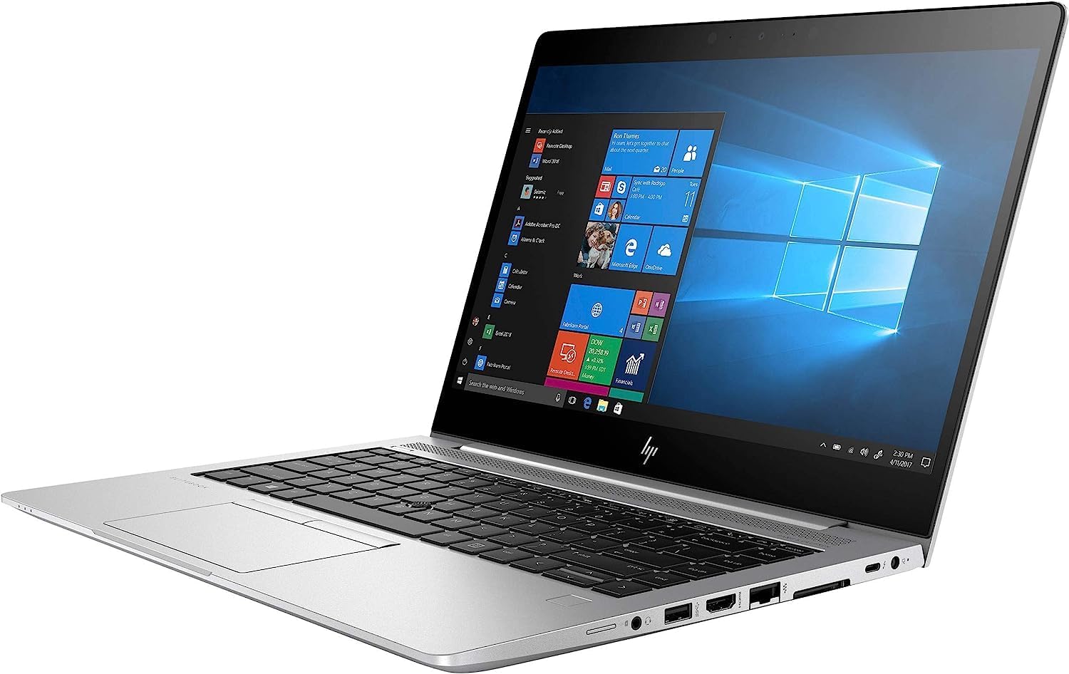 HP EliteBook 840 G6 – Computadora portátil empresarial, 14 pulgadas FHD (1920 x 1080), Intel Core i5-8265U 1.8GHz, 16GB DDR4 RAM, 512 GB SSD, huella