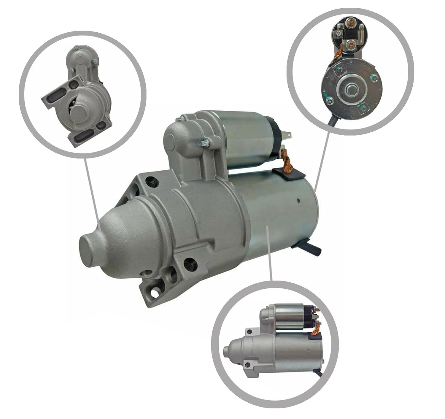Reemplazo de arranque para Kohler HP 15-27 John Deere Toro Cub Cadet Scotts Thomas Grasshopper 2509808, 2509809, 2509811, SDR0291, 41012182,