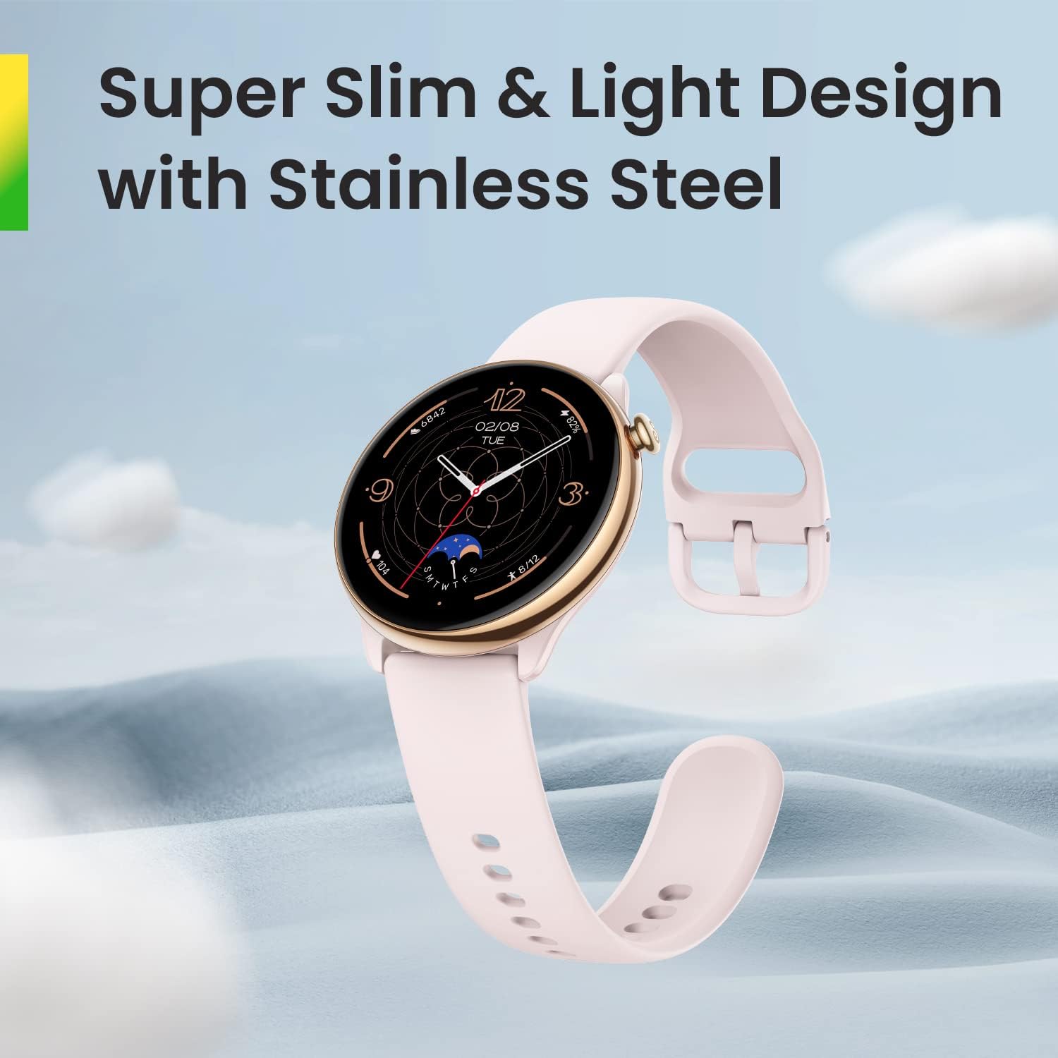 Amazfit GTR – Mini reloj inteligente para mujer, batería de 14 días, deportivo con GPS, 5 sistemas de posicionamiento satélite, rastreador de