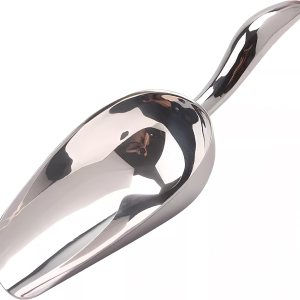 Cuchara de hielo para congelador, cuchara de hielo de acero inoxidable, pala para máquina de hielo, café, granos, alimentos, dulces, harina, Cuchara de hielo para congelador, cuchara de hielo de acero inoxidable, pala para máquina de hielo, café, granos, alimentos, dulces, harina,
