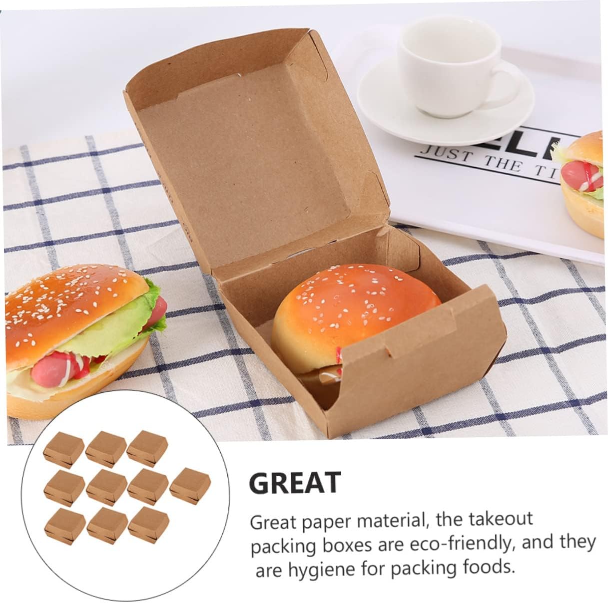 NOLITOY Caja de hamburguesa 30 piezas bandejas de plástico para servir mini contenedores desechables bandejas de alimentos contenedores con tapas