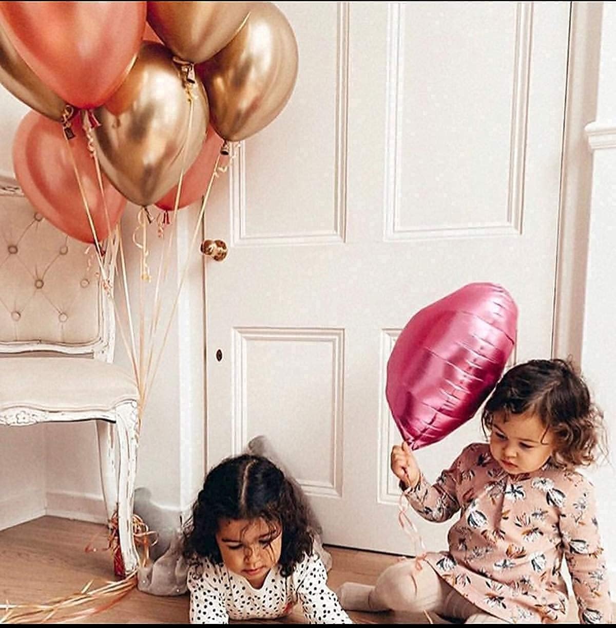 Globos de cumpleaños para mujer, globos de oro rosa cerezaoro rosa 2023 rosa cereza de 15 piezas para decoraciones de fiesta de cumpleaños para