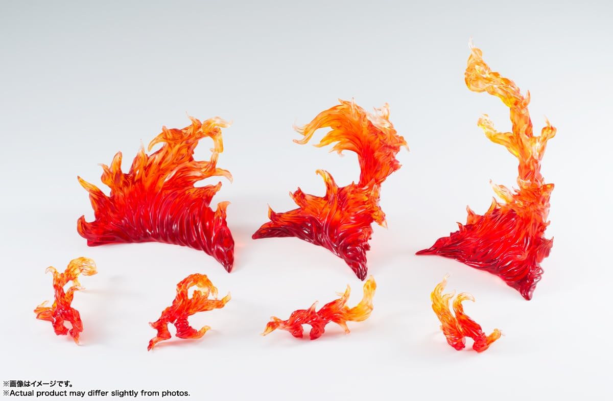 TAMASHII NATIONS – Burning Flame Red ver. para S.H.Figuarts, Bandai Spirits Tamashii Effect