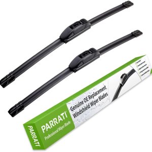 PARRATI – Juego de 2 escobillas limpiaparabrisas de calidad original de 21pulgadas y 21pulgadas aptas para todas estaciones del año PARRATI – Juego de 2 escobillas limpiaparabrisas de calidad original de 21pulgadas y 21pulgadas aptas para todas estaciones del año