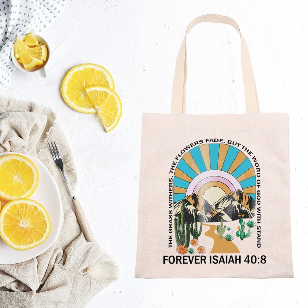 Bolsas de mano con versículo bíblico para mujer, regalos cristianos, bolsa de hombro de Jesús, regalos de bautismo religioso para cristianos ISAIAH