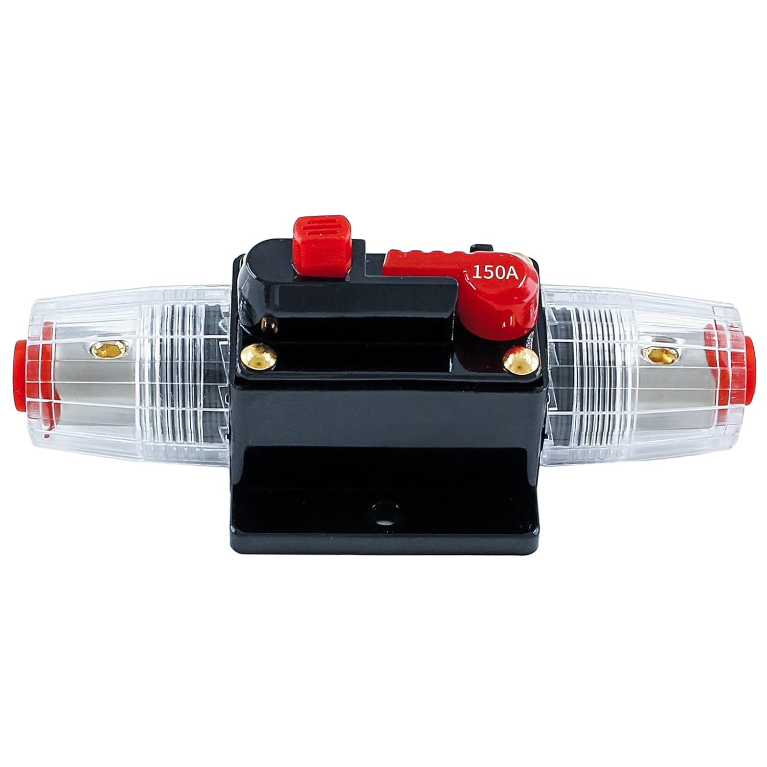 Fusible auto del coche del disyuntor reiniciable 150A, fusible de reinicio manual para proteger el sistema de audio 12V-24V DC