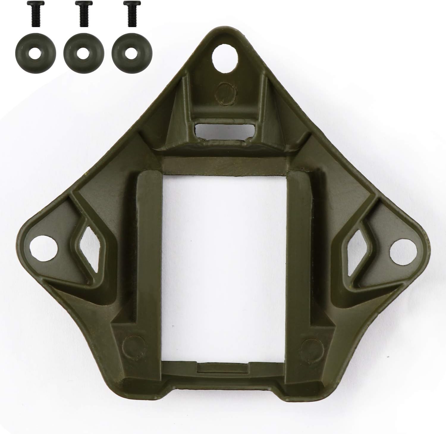 Casco táctico NVG montaje Shroud acero deportes cámara soporte base para ACH MICH OPS-Core casco rápido