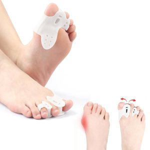 Almohadillas para juanetes para llevar con zapatos, paquete de 4 protectores de cojín de gel para juanetes, almohadillas de dedos grandes, protector Almohadillas para juanetes para llevar con zapatos, paquete de 4 protectores de cojín de gel para juanetes, almohadillas de dedos grandes, protector