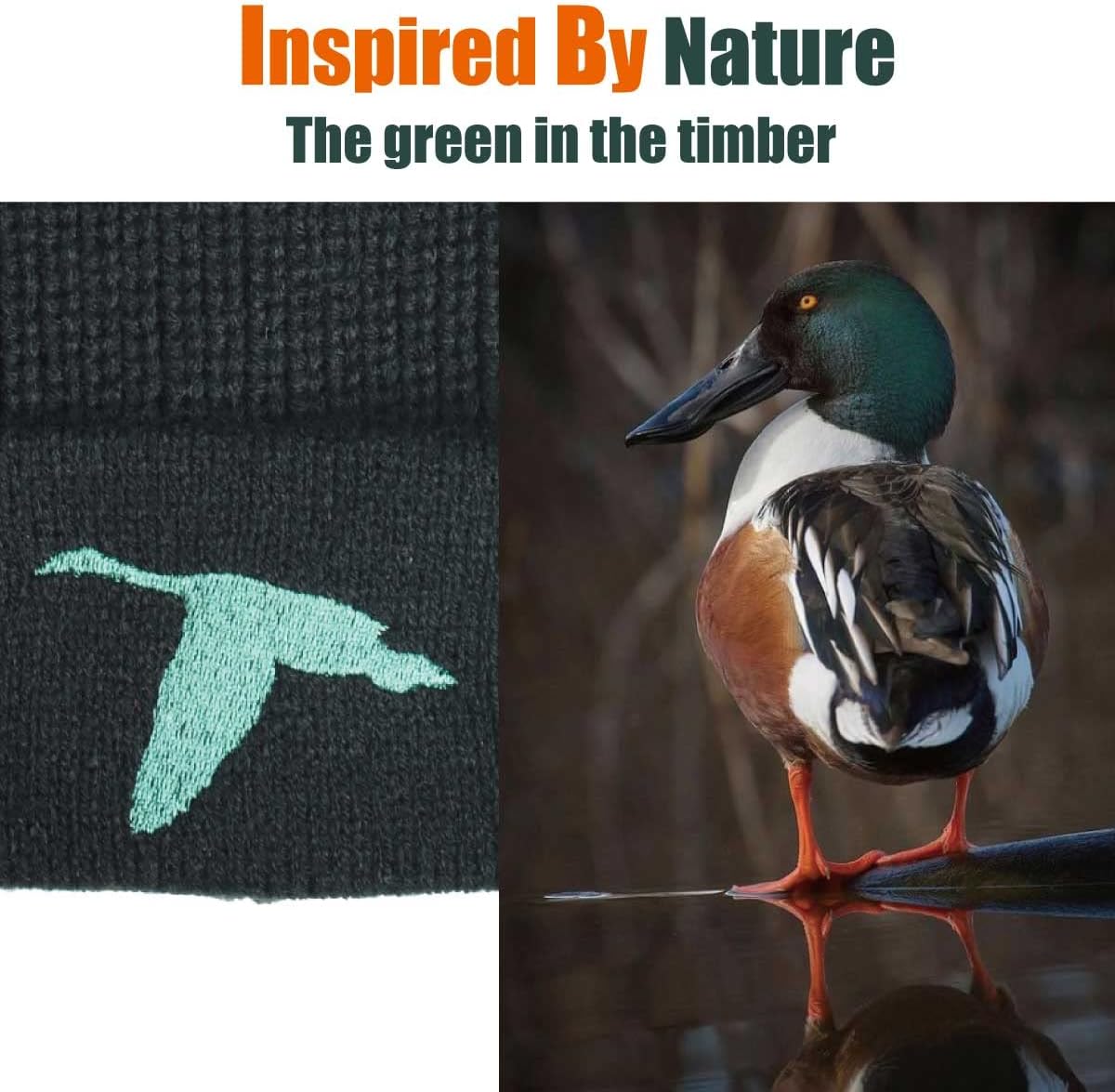 Gorro ultra cálido y suave – El gran aire libre – Excelente bordado y artesanía