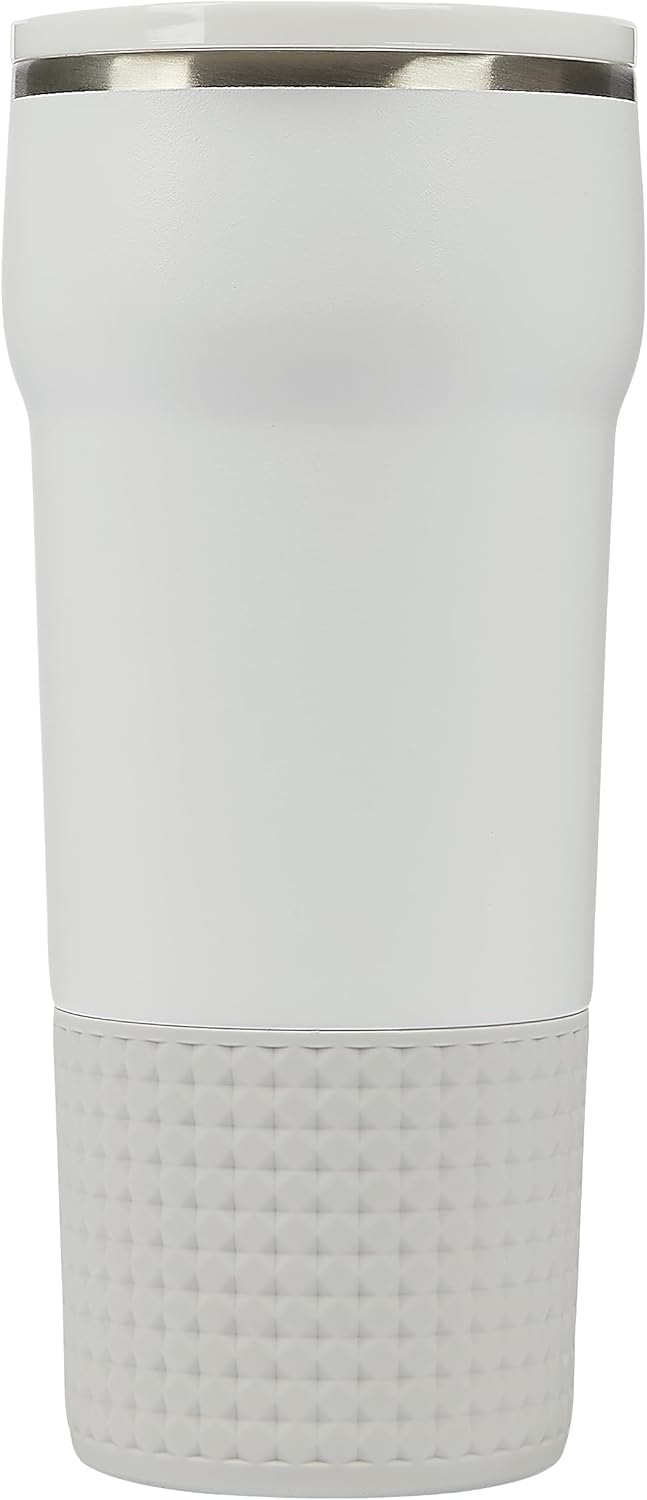 Pelican Hydration Pelican Cascade – Vaso aislado al vacío de 22 onzas, acero inoxidable reciclado de doble pared de viaje con doble tapa, taza de