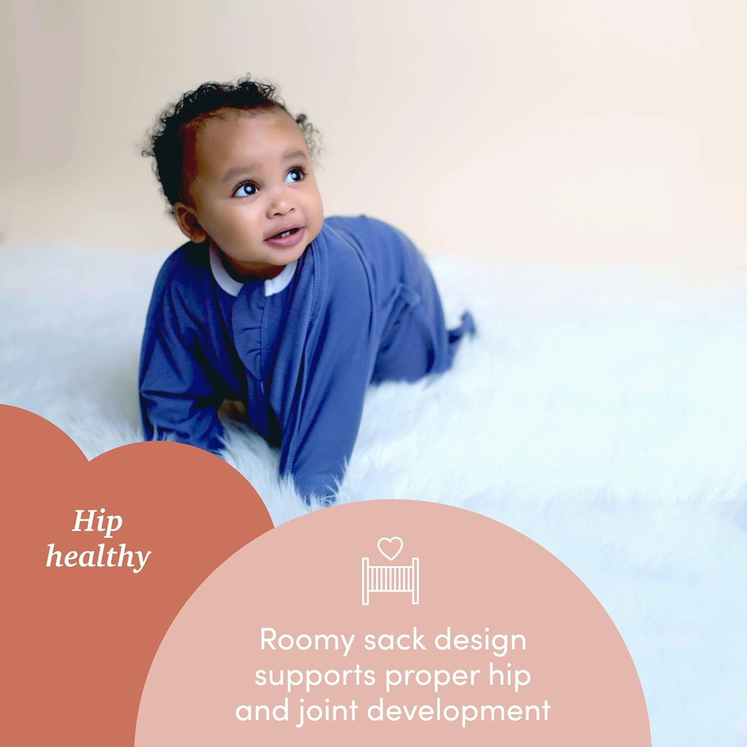 SleepingBaby Zipadee-Zip – Manta de transición para bebé con cremallera, cómoda manta espaciosa para cambiar pañales fácilmente, ClassicBoy, XL