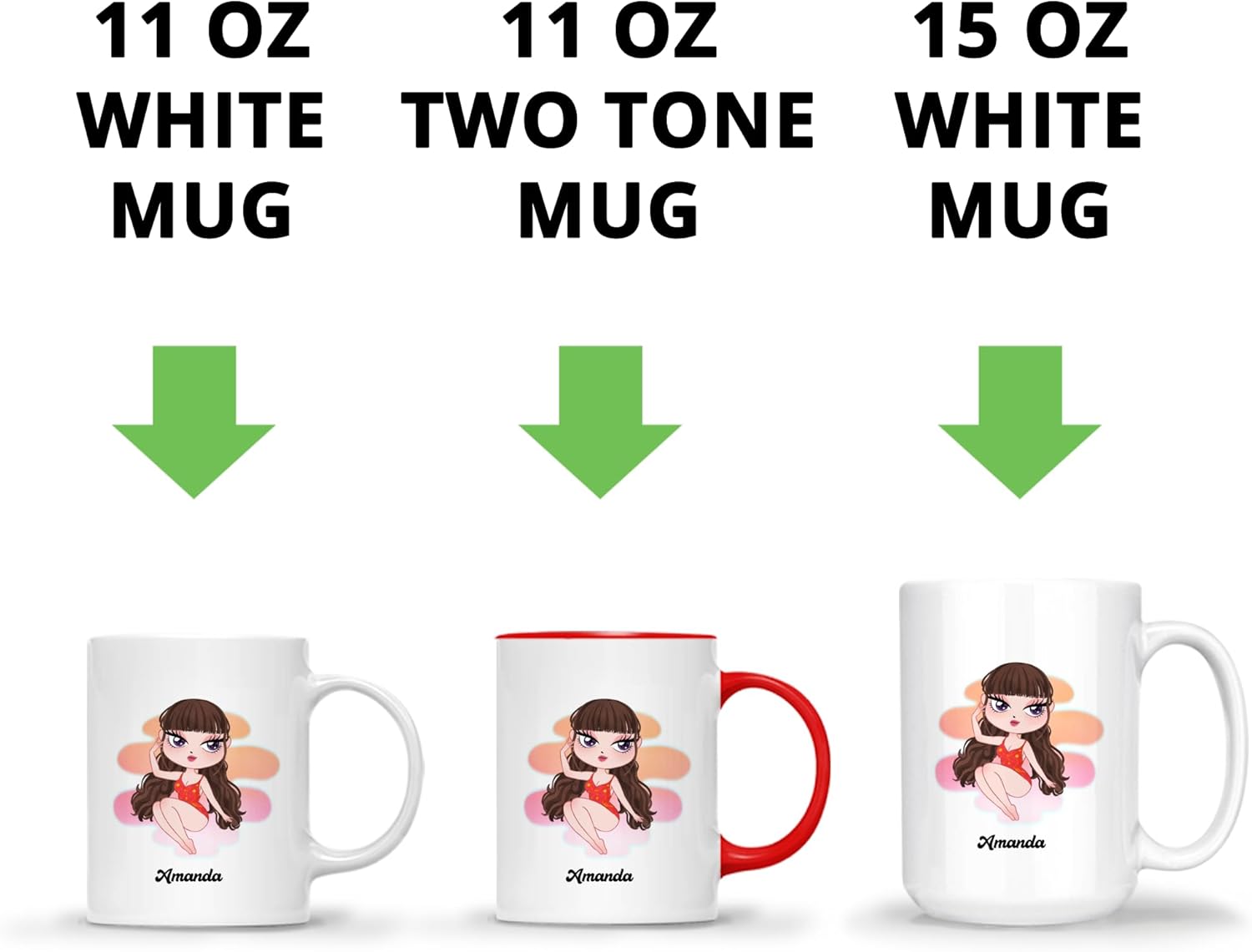 Gossby Taza de café personalizada con signo de Sagitario, taza personalizada de horóscopo de 11 onzas para mujeres con diseño, nombre, información