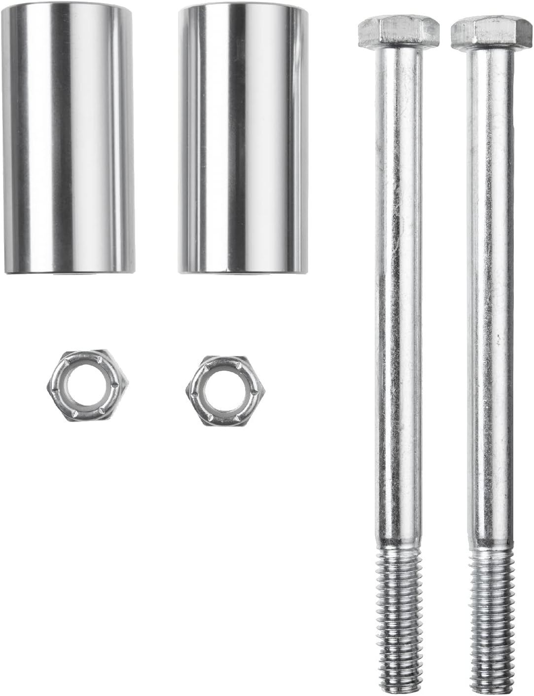 Se adapta a Harley Touring Softail y Dyna Modelos 1″ Inch Rise 1-14″ Extensión de elevadores de manillar (cromado)