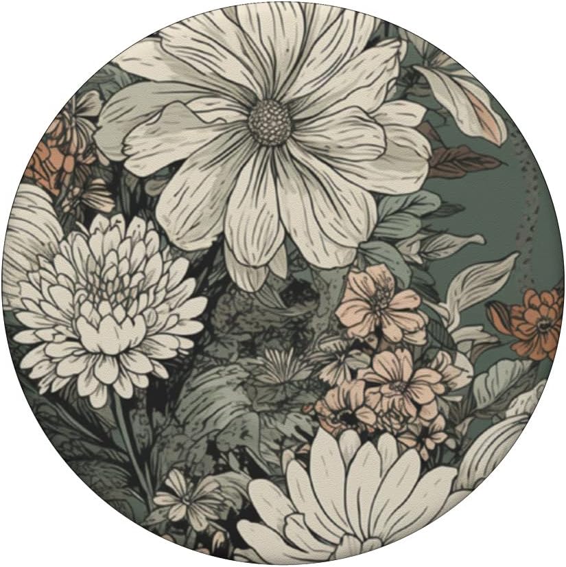 Con PopSockets de flores silvestres PopGrip intercambiables