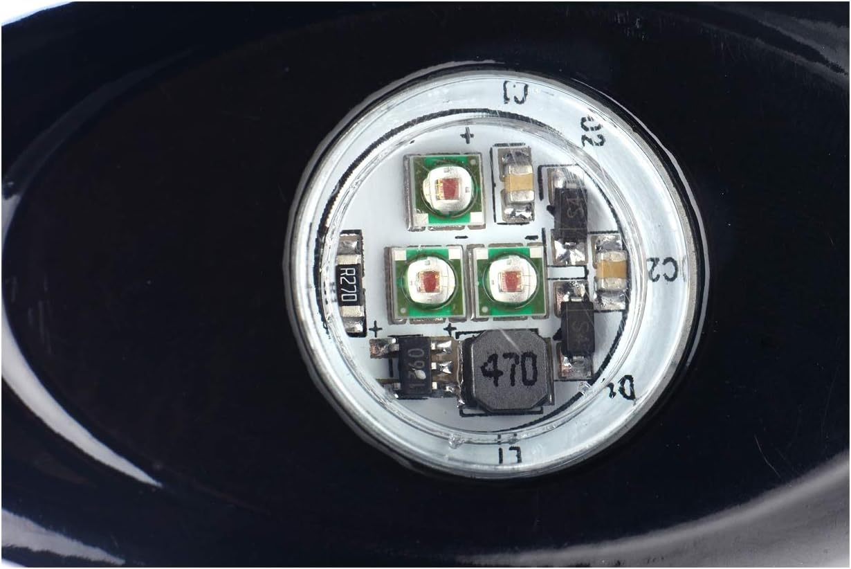 Luces de roca LED 4PODS, de neón impermeable, luz para bajos de la carrocería para automóvil, camioneta, ATV, UTV, SUV, Jeep Offroad, lancha