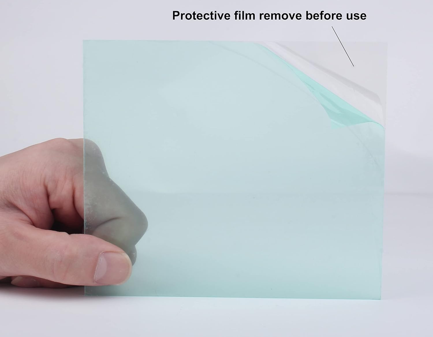 Cubierta transparente para casco de soldadura de 4.33 x 3.54 pulgadas, repuesto universal de lente protectora de soldadura (20 unidades)