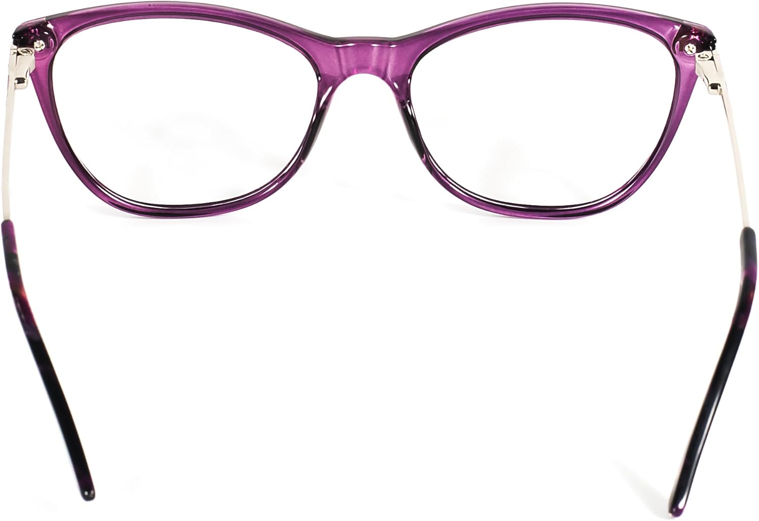 Gafas de lectura con bloqueo de luz azul, gafas de lectura de ojo de gato, gafas de lectura ultraligeras para mujeres BHX8012
