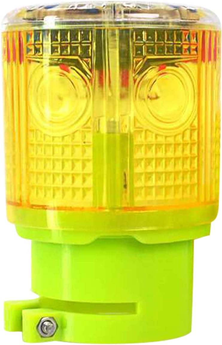 Luz de advertencia estroboscópica solar, súper brillante, funciona con energía solar, luz estroboscópica de advertencia estroboscópica de