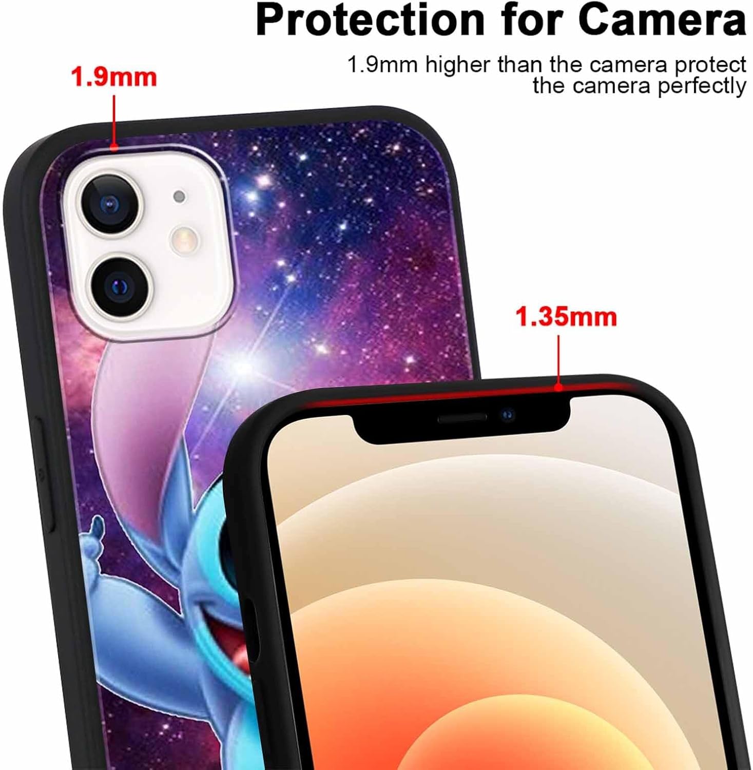 Paquete de 3 bonitas fundas de teléfono de dibujos animados para iPhone 11 de 6.1 pulgadas, diseño estético de personajes de anime Kawaii, para