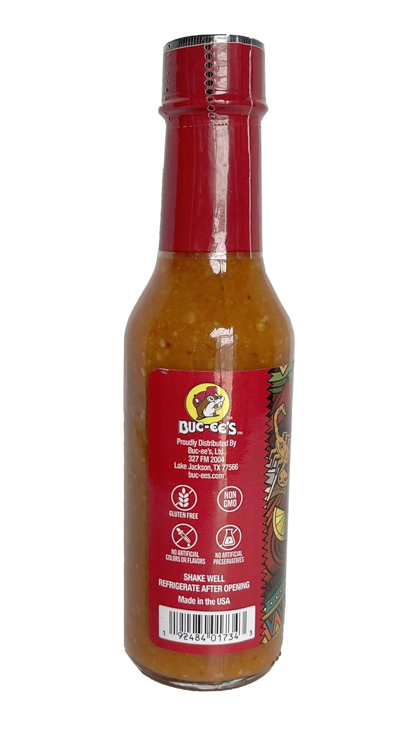 Buc-ee’s Salsa picante de marca (pimienta de escorpión)
