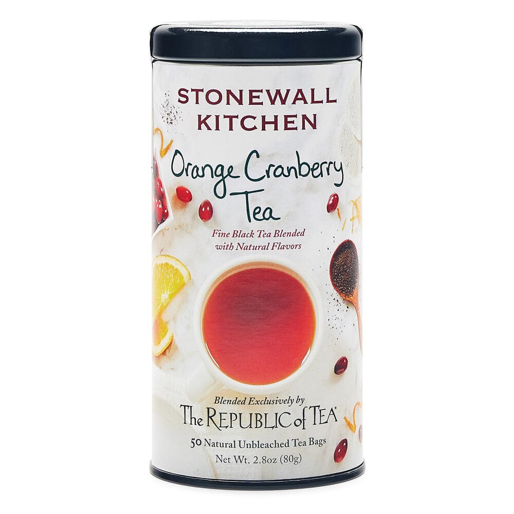 Stonewall Kitchen Té de naranja y arándano, 2.8 oz