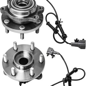 Buje de rueda delantera y conjunto de cojinetes izquierdo o derecho compatible con Nissan Xterra Frontier Pathfinder Suzuki Equator AUQDD 515065 x2 Buje de rueda delantera y conjunto de cojinetes izquierdo o derecho compatible con Nissan Xterra Frontier Pathfinder Suzuki Equator AUQDD 515065 x2