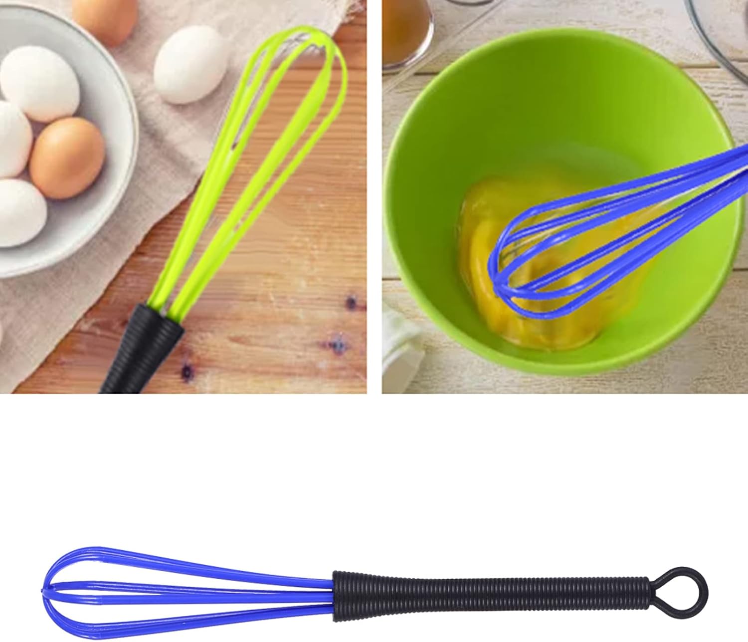 Juego de batidores, 5 unids plástico salón peluquería peluquería color tinte crema batidor cocina globo mezclador herramienta huevo batidor rápido