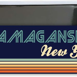 Amagansett New York Souvenir – Imán rectangular para nevera, 4.75 x 2 pulgadas, diseño retro Amagansett New York Souvenir – Imán rectangular para nevera, 4.75 x 2 pulgadas, diseño retro
