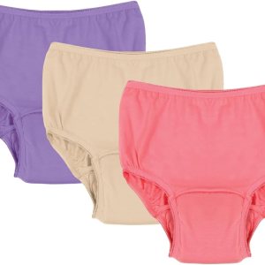 Bragas de incontinencia para mujeres adultas, colores surtidos, almohadilla de 20 onzas, paquete de 3, XL Bragas de incontinencia para mujeres adultas, colores surtidos, almohadilla de 20 onzas, paquete de 3, XL