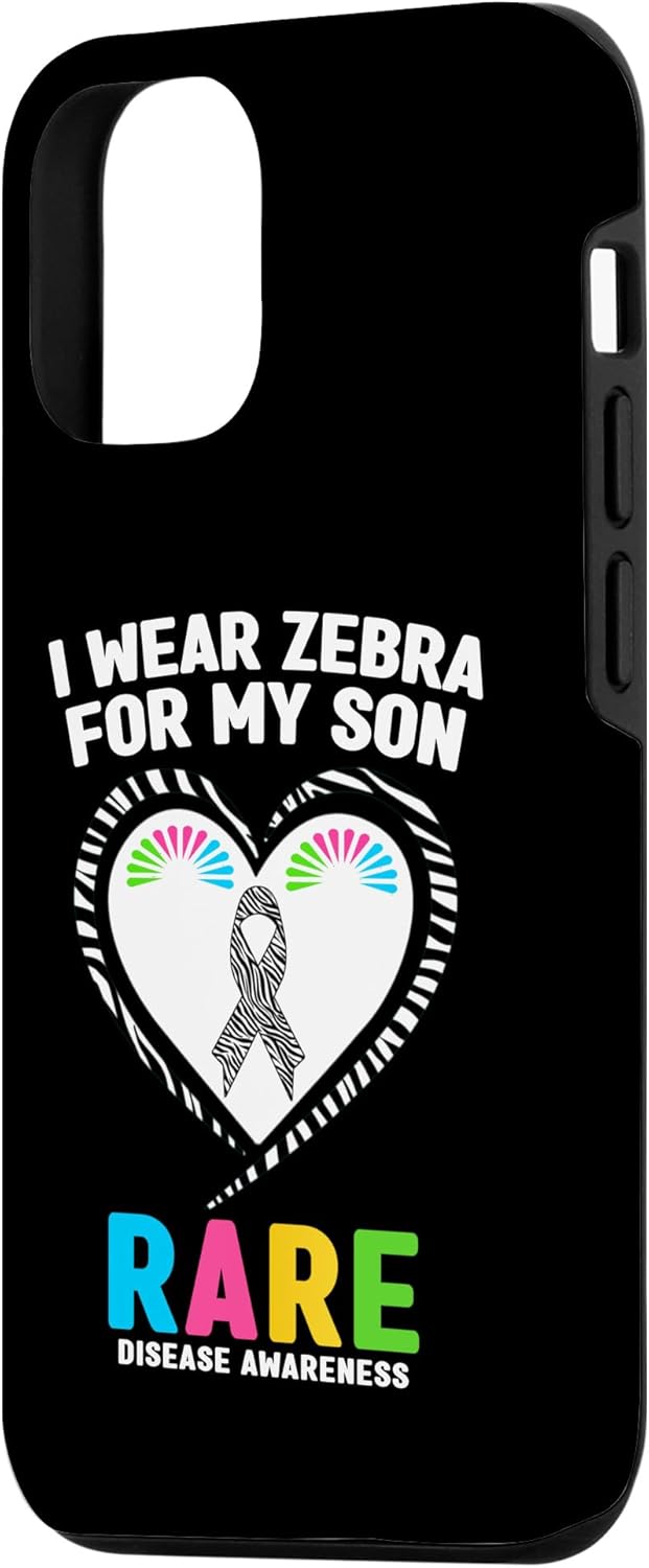 Camiseta para iPhone 13 Día de las Enfermedades Raras 2024 – Funda I Wear Zebra for My Son