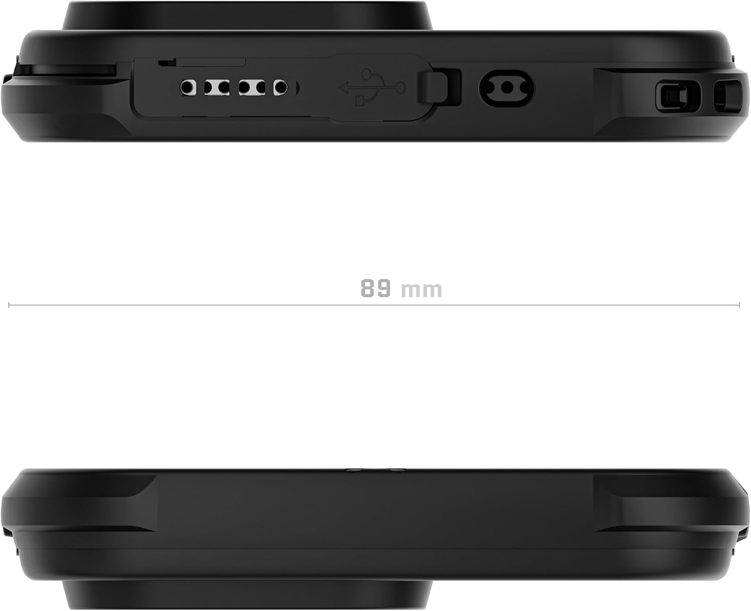 Ghostek Funda impermeable náutica para Apple iPhone 15 Pro Max con clip para cinturón, protector de pantalla y cámara, compatible con MagSafe,