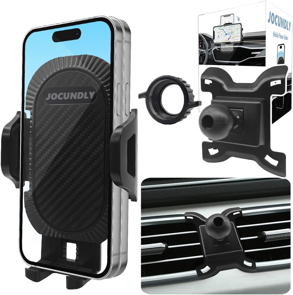 Soporte de teléfono para automóvil Mercedes Benz Clase GLE 2020-2024 y Clase GLS 2020-2024 compatible con funda gruesa Soporte de teléfono celular,