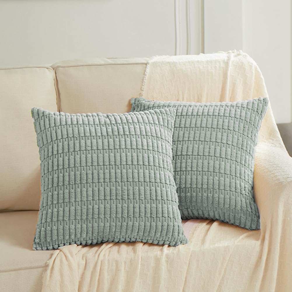 Fancy Homi – Paquete de 2 fundas de almohada decorativas para sala de estar, sofá cama, moderna casa de campo, decoración bohemia para el hogar,