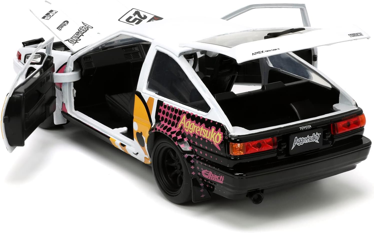 Jada Toys Aggretsuko 1986 Toyota Trueno AE86 124