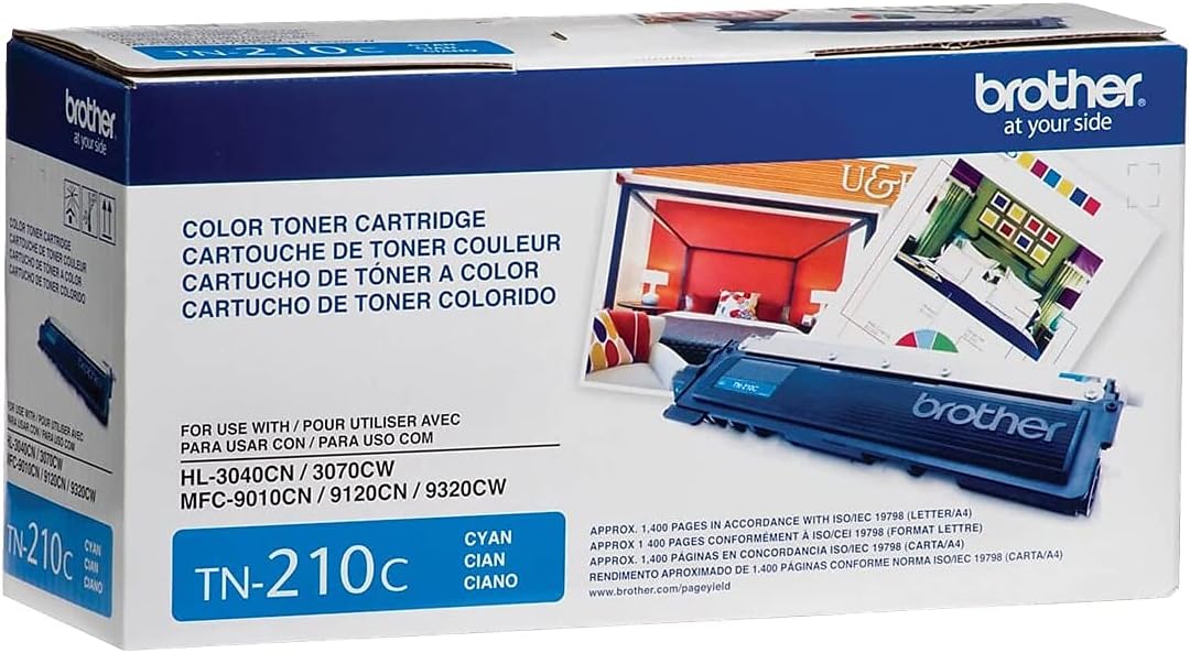 Brother cartucho de tóner para impresora Brother TN315Laser Printer TonerEmpaquetado al por menor, Azul