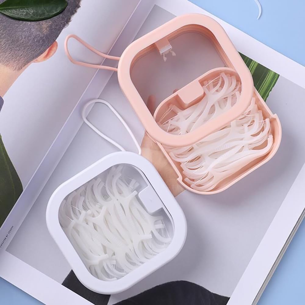 Hsufeng 1 caja organizadora de lazos para el cabello, organizador portátil para ligas para el cabello, organizador de joyas, dispensador de viaje