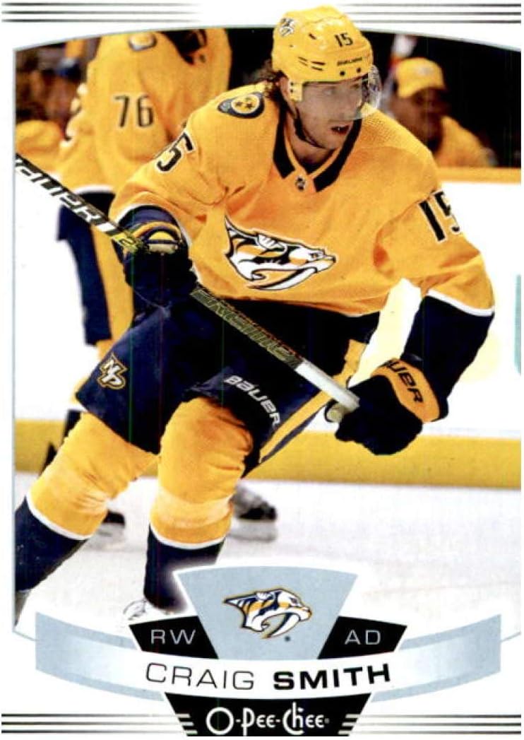 2019-20 O-Pee-Chee #427 Craig Smith Nashville Predators NHL Hockey Trading Card