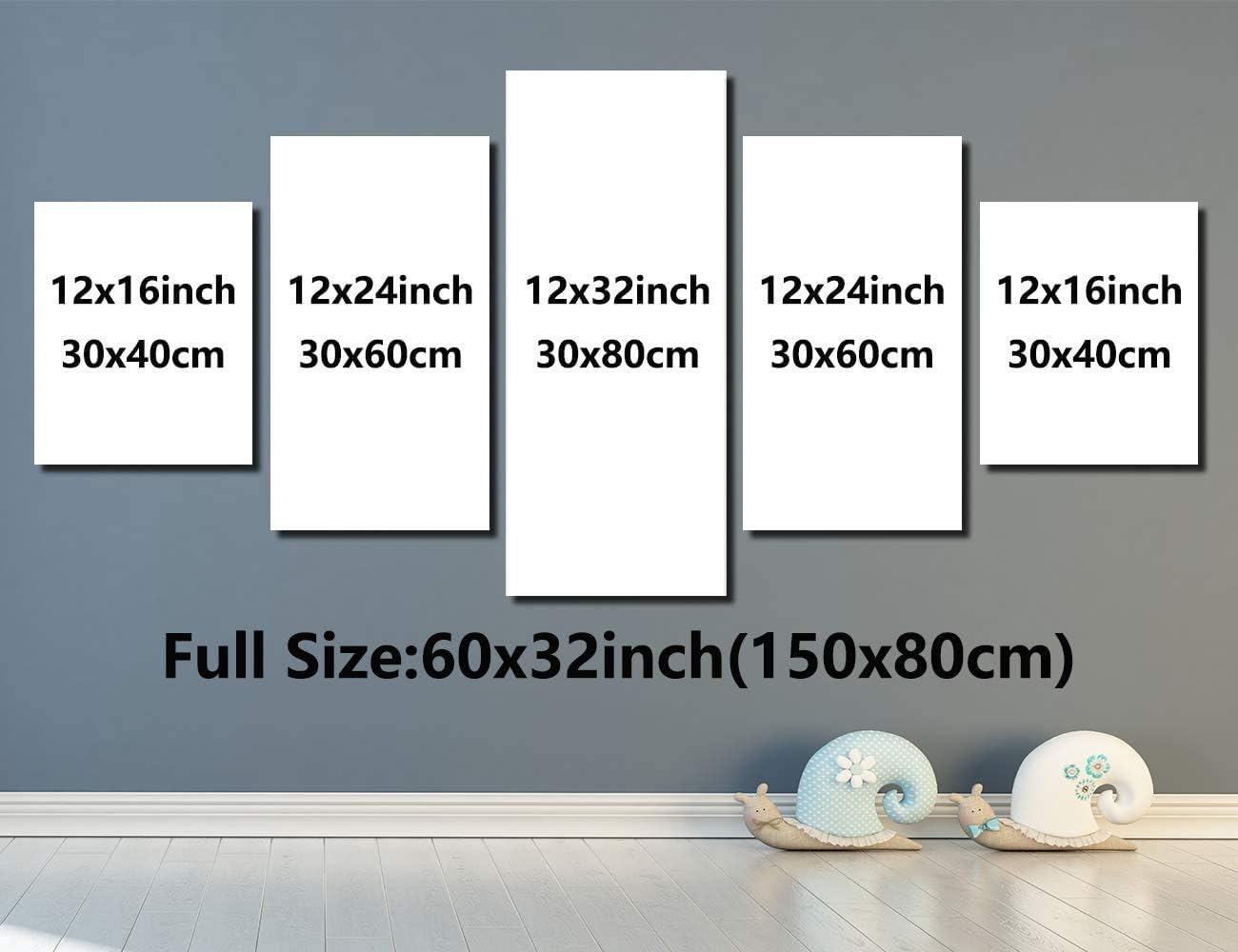 Lienzo decorativo para pared, diseño de tigre de ojos azules, decoración de pared de tigre de ojos azules, imagen de tigre azul, blanco y negro,