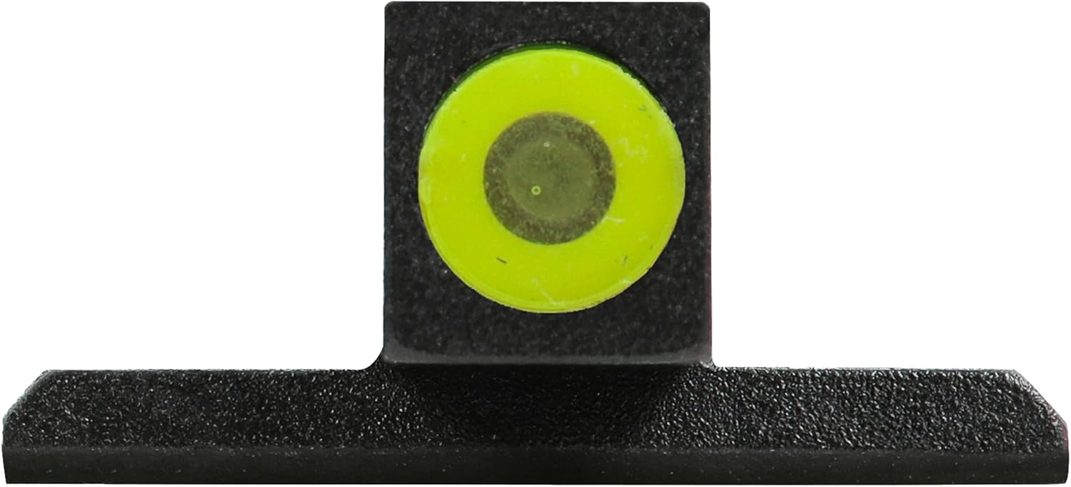 MEPROLIGHT MEPRO – Miras fijas hiperbrillantes de tritio de día y noche compatibles con SIG P Series 9MM357, juego de 3 puntos, tritio verde, anillo