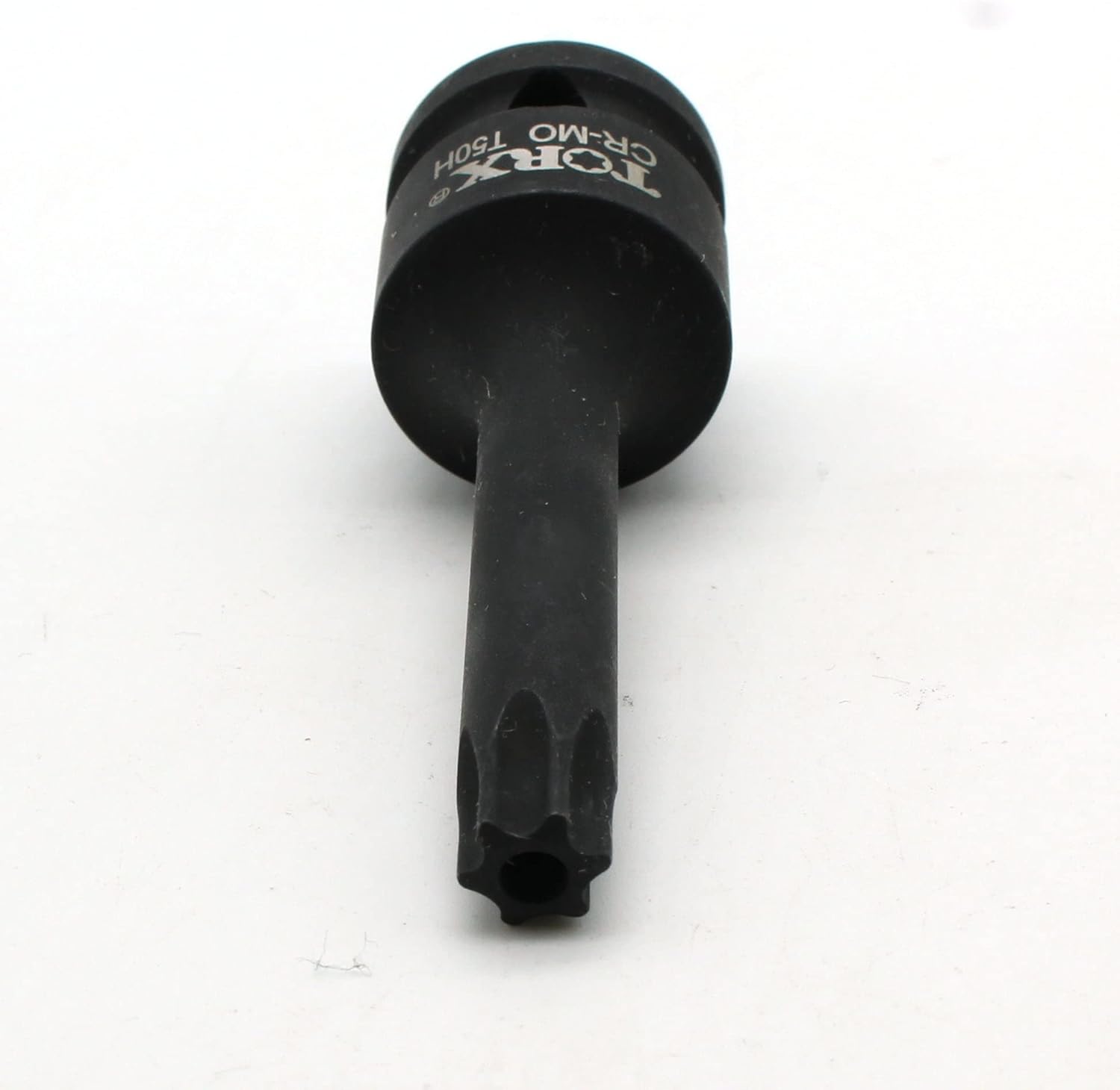 TEMO T50 a prueba de manipulaciones de 3 pulgadas de largo Torx Star de 6 puntos negro de punta de impacto de 12 pulgadas, herramienta de reparación