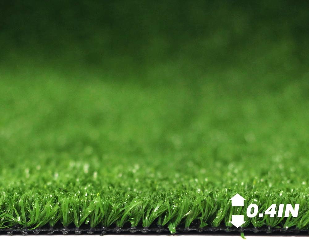 Petgrow  Tamaños personalizados de césped artificial, alfombra de césped sintética económica para interior y exterior, alfombra de césped sintético