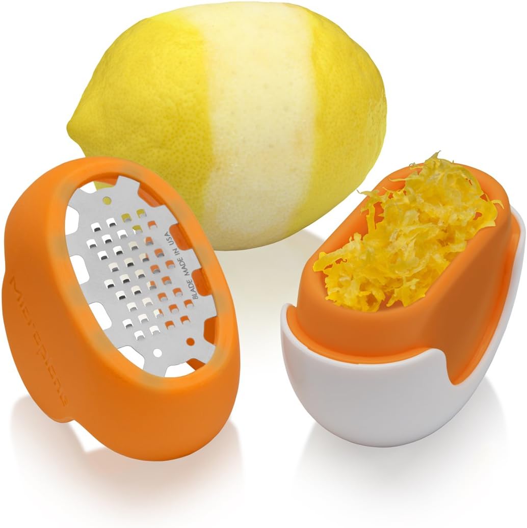 Microplane Flexi Zesti – Zester de cítricos de mano (naranja)