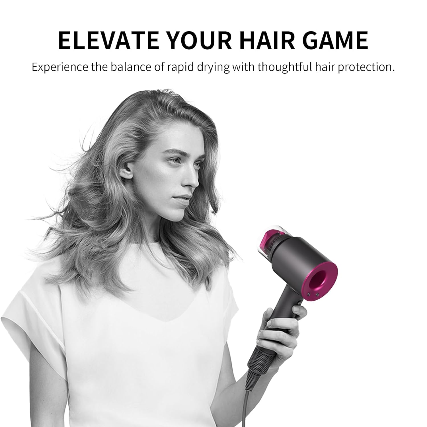 AutoSwing – Accesorio de boquilla de aire compatible con los modelos de secador de pelo supersónico Dyson HD01, HD02, HD03, HD04, HD07, HD08, solo