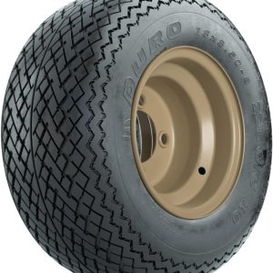 GTW Combo de ruedas y neumáticos para carrito de golf de 8 pulgadas  GTW Stone Steel Wheels on 18×8.5-8 Duro Sawtooth Street Neumáticos  Juego de 4 GTW Combo de ruedas y neumáticos para carrito de golf de 8 pulgadas  GTW Stone Steel Wheels on 18×8.5-8 Duro Sawtooth Street Neumáticos  Juego de 4