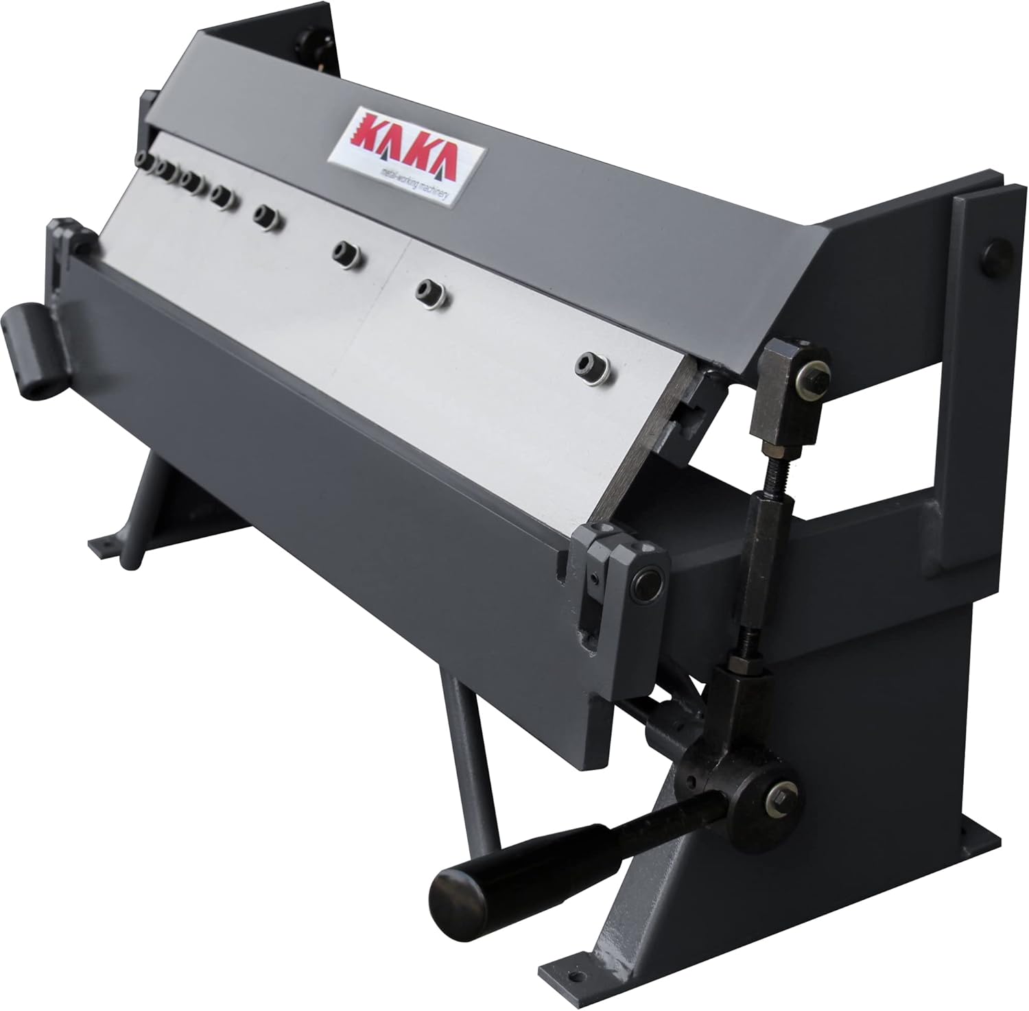 KAKA INDUSTRIAL W-2416Z, bandeja de metal de 24 pulgadas y freno de caja, capacidad de acero suave calibre 16, ángulo de grosor máximo de 1-135
