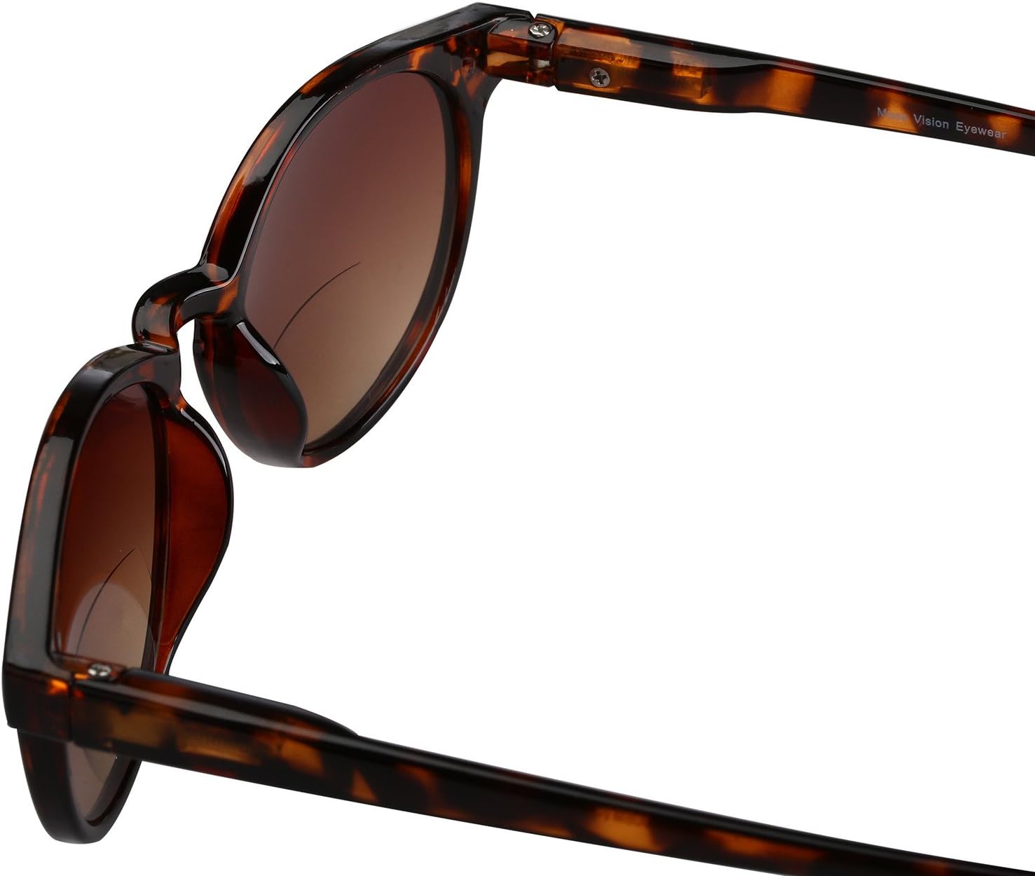Mass Vision Gafas de sol bifocales ‘The Brilliance’ – Gafas de sol redondas de marco completo