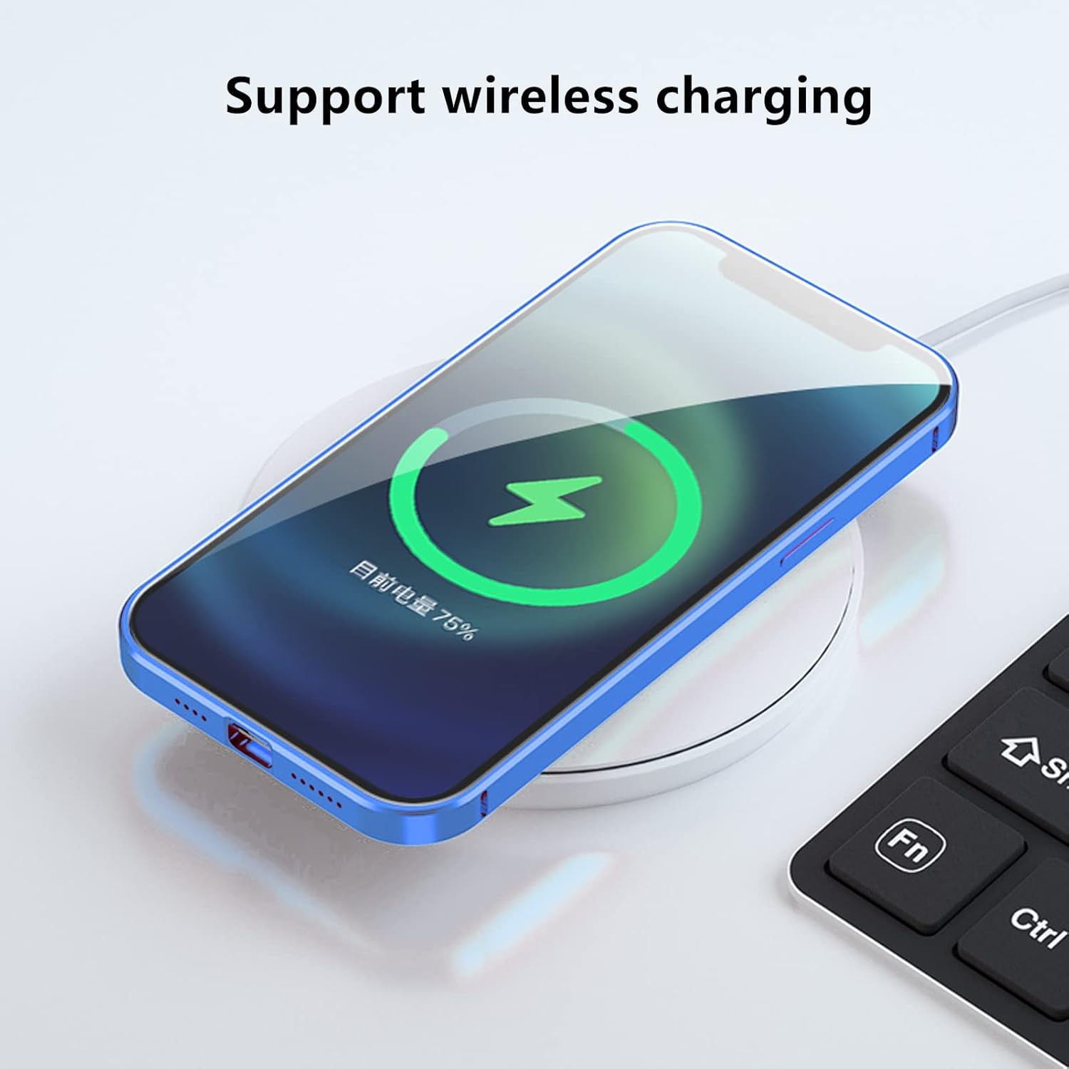 Jonwelsy – Funda antiespía para iPhone 13 Pro (6.1 pulgadas), cubierta de vidrio templado de privacidad frontal y trasera de 360 grados, pantalla