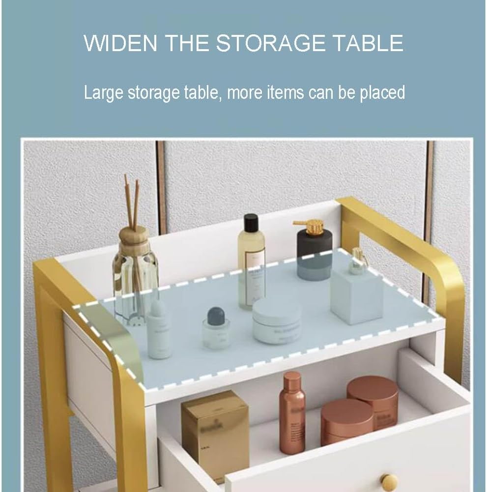 Gabinete de almacenamiento para estaciones de peluquería con ruedas, multiusos, soporte para carrito de salón de belleza, equipo de estilista para